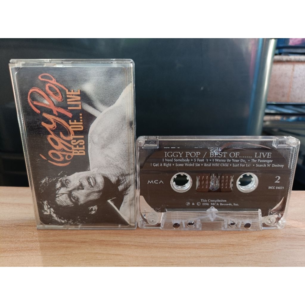 เทป Iggy Pop - best of live
