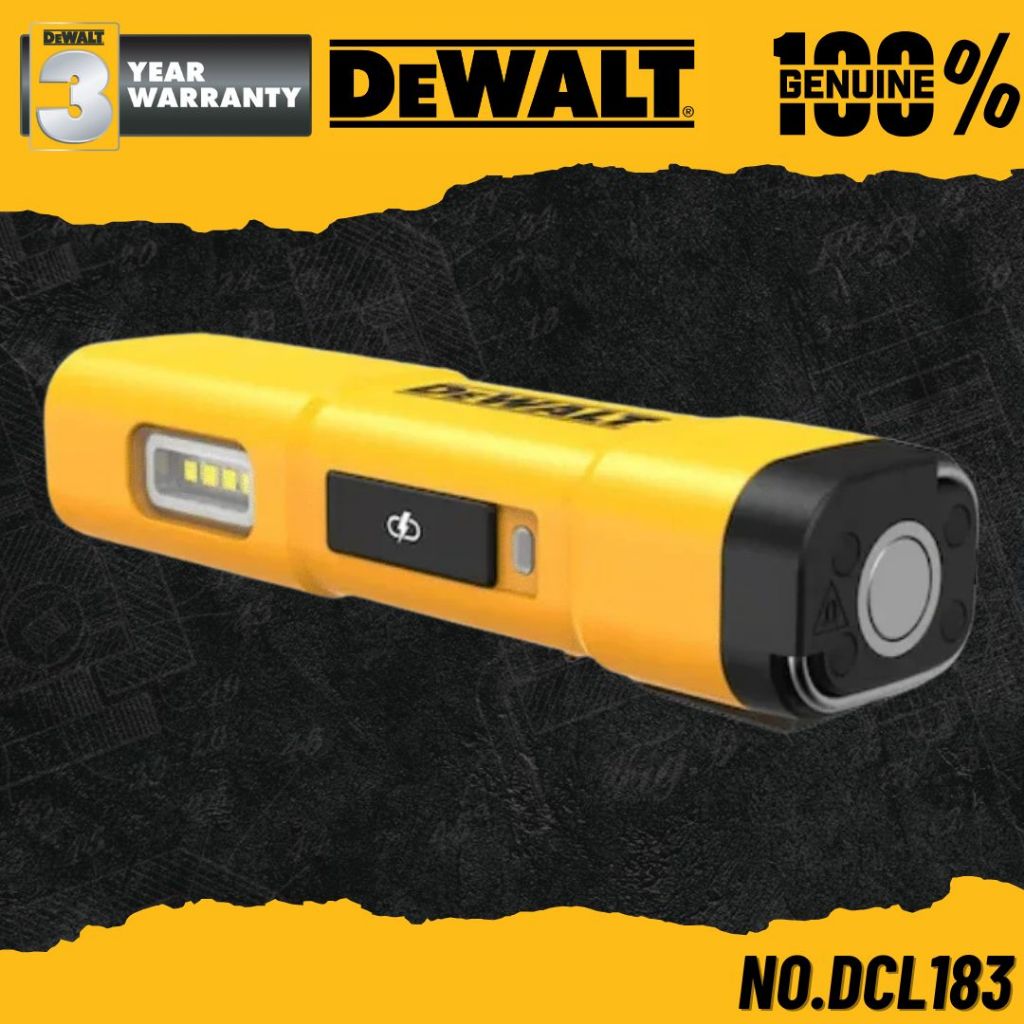 DEWALT ไฟฉาย LED แบบพกพา No.DCL183