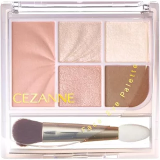 Cezanne Face Eye Palette Makeup for Cheeks & Eyes พาเลทสำหรับแก้มและตา