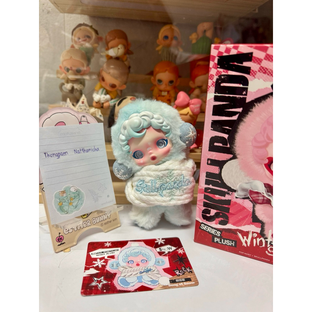 SKULLPANDA Winter Symphony Series Plush (Song of snow)❄️☃️