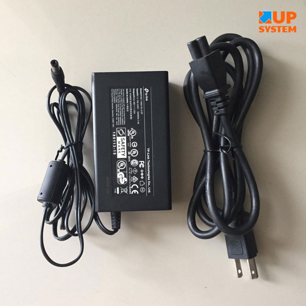 อะแดปเตอร์ TP Link T480125-2-DT 48V 1.25A 60W 5.5x2.1mm AC Adapter For TP-LINK POE Power Supply (มือ