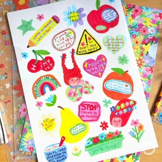 FOLDER FRIEND แฟ้มใส/ทึบใส่เอกสาร ขนาด a4 ลายเส้น give.me.museums