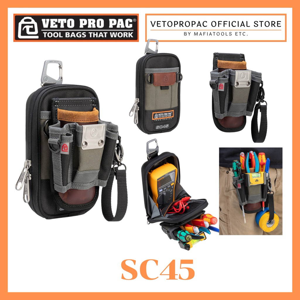 กระเป๋าเครื่องมือช่าง VETO PRO PAC SC45 NEW2025