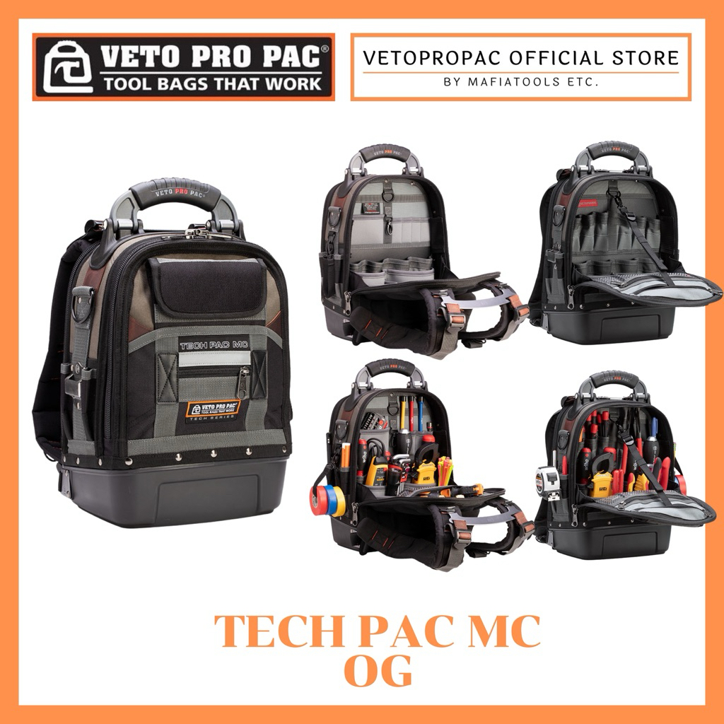 กระเป๋าเครื่องมือช่าง VETO PRO PAC TECH PAC MC OG