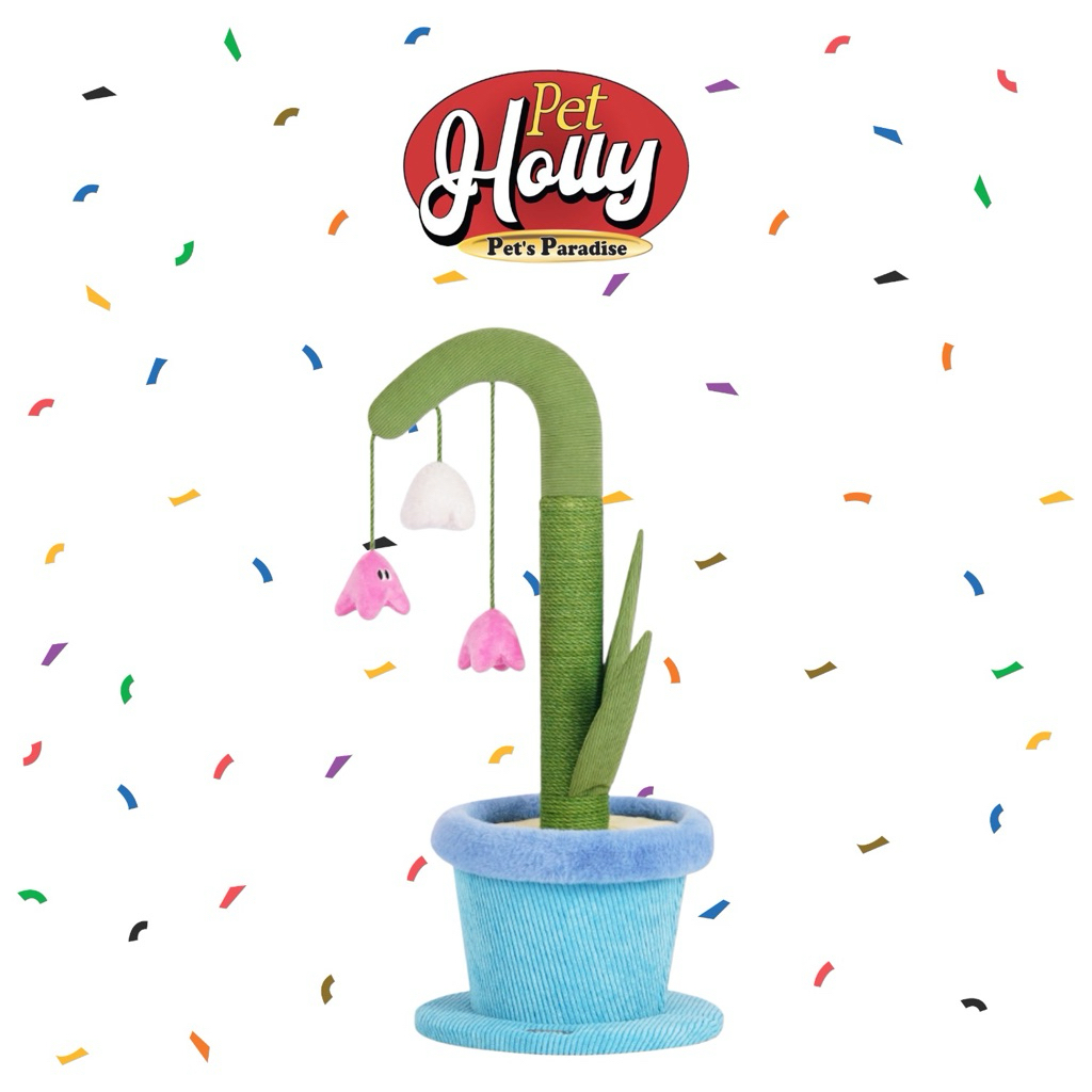 Pet Holly - ZEZE คอนโดลับเล็บ รุ่นดอกไม้ 73*35 cm