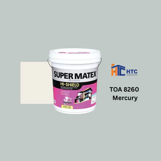 TOA 8260 Mercury ทุกรุ่น สีทาบ้าน ขนาด 3 - 9 ลิตร สีทาภายใน สีทาภายนอก สีไร้กลิ่น สียอดนิยม สีน้ำอะคริลิคแท้ สีน้ำ