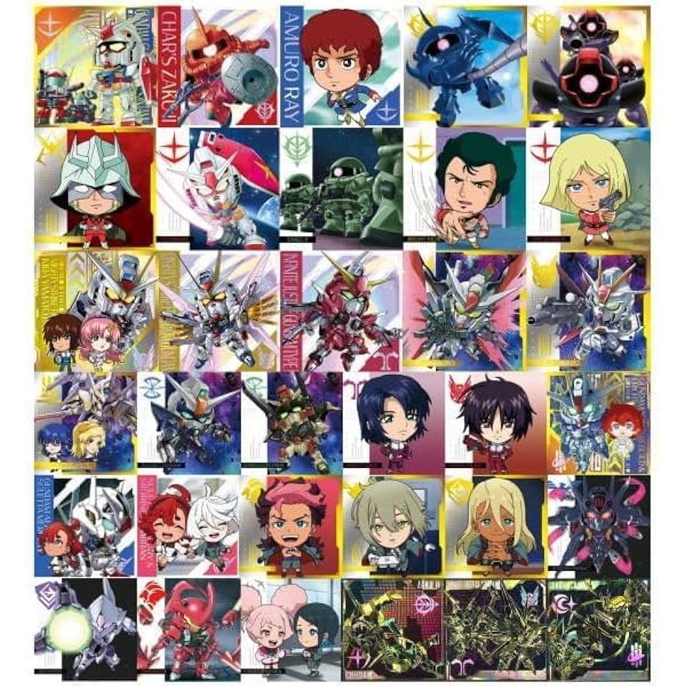 Mobile Suit Gundam Seal Wafer ~Prelude to Battle~สติ๊กเกอร์ งานแท้ของใหม่ในซีน
