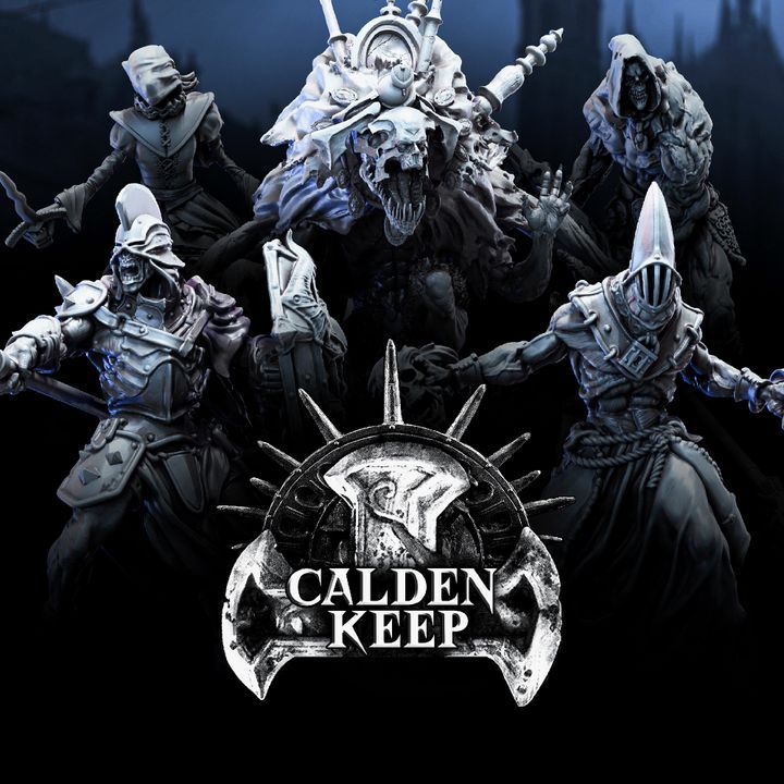 Calden Keep 2 : Collection : Miniature Resin โมเดลบอร์ดเกม ผลิตตามสั่ง
