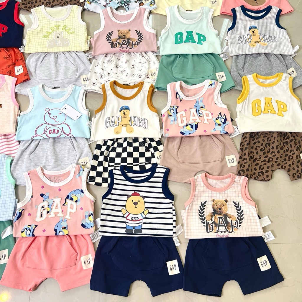 GAP กร้าม+กางเกง หล่อๆผ้าคอตตอลนิ่มๆ