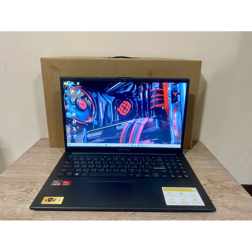 ขาย โน๊ตบุ๊ค Asus Vivobook Go 14/15 E1504F AMD Ryzen 3-7320U CPU 2.40 GHz RAM 8 GB SSD 512 GB