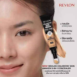 ❤️ไม่แท้คืนเงิน❤️Revlon ColorStay Skin Awaken 5-in-1 Concealer 8ml.