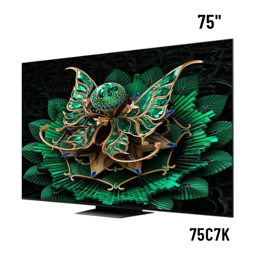 (กรุงเทพฯปริมณฑลเลือกส่ง Seller Own Fleet) TV TCL ทีวีคิวดี มินิแอลอีดี 75 นิ้ว  (4K, QD-MINI LED, GOOGLE TV) รุ่น 75C7K - รูปที่ 2