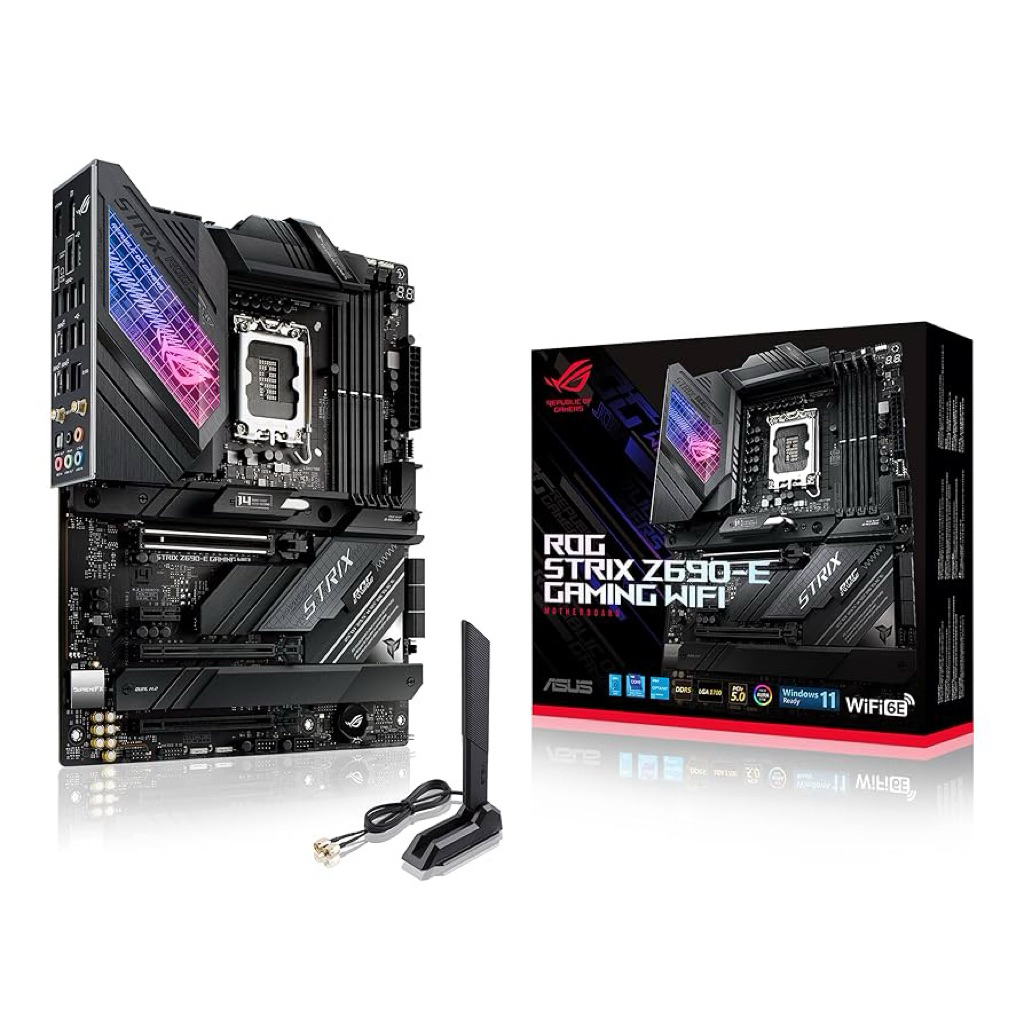 MAINBOARD (เมนบอร์ด) 1700 ASUS ROG STRIX Z690-E GAMING WIFI (DDR5) ตัวท็อป พร้อมส่ง