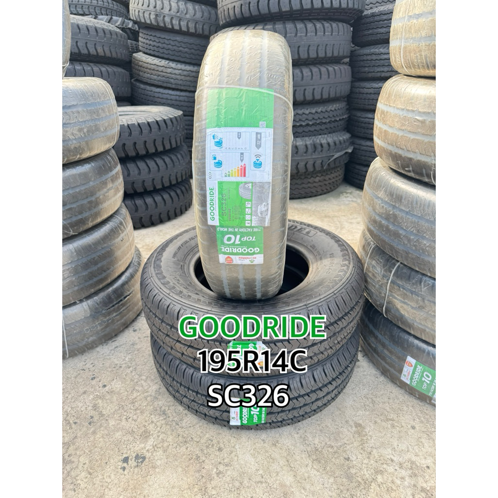 GOODRIDE ยางรถยนต์ สำหรับยางรถเก๋ง/รถกระบะ ขอบ 14 ยางใหม่ปี 25
