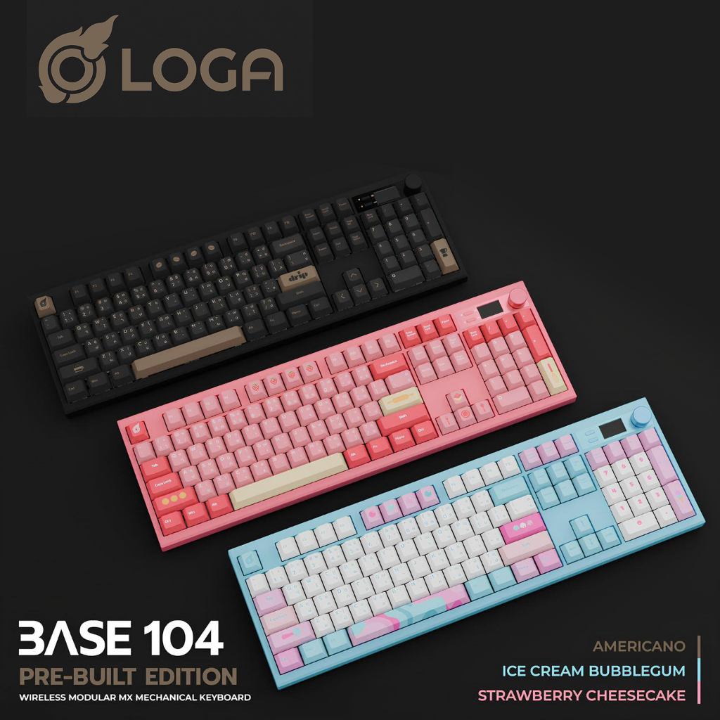 LOGA BASE 104 PRE-BUILT EDITION keyboard