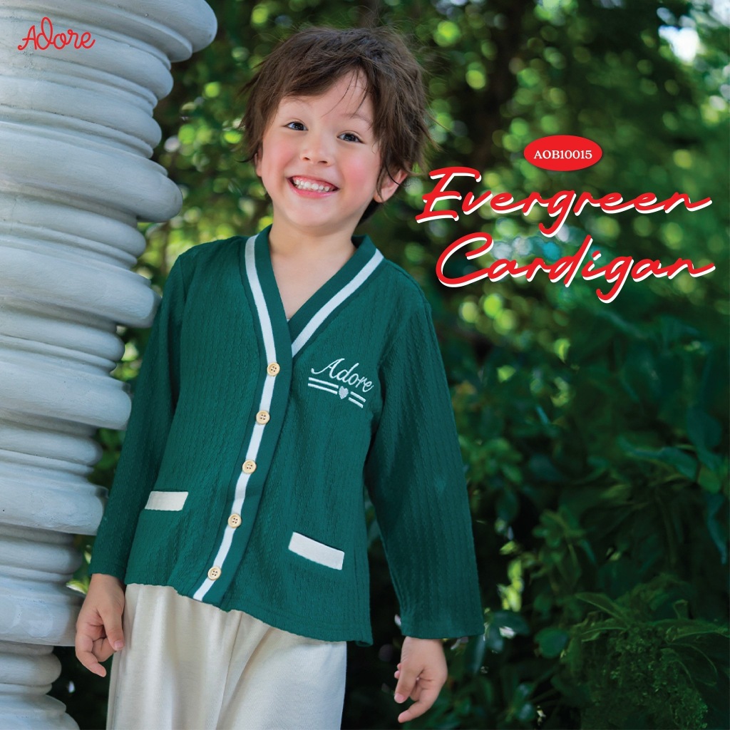 FLAT2112 AOB10015 : EVERGREEN CARDIGAN