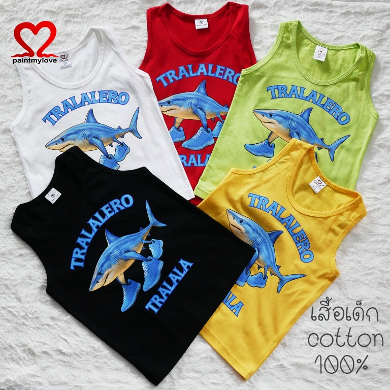 paintmylove Italian Brainrot Tralalero Tralala Tung Tung Sahur Bombardiro Crocodilo Funny children