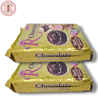 Chocolate Coating Riches ช็อคโกแลตโค้ตติ้ง ริชเชส ขนาด 1KG มีให้เลือก 3รส ช็อกโกแลต/สตอเบอรี่/ไวท์ช็อกโกแลต (1รส/แพ็ค)