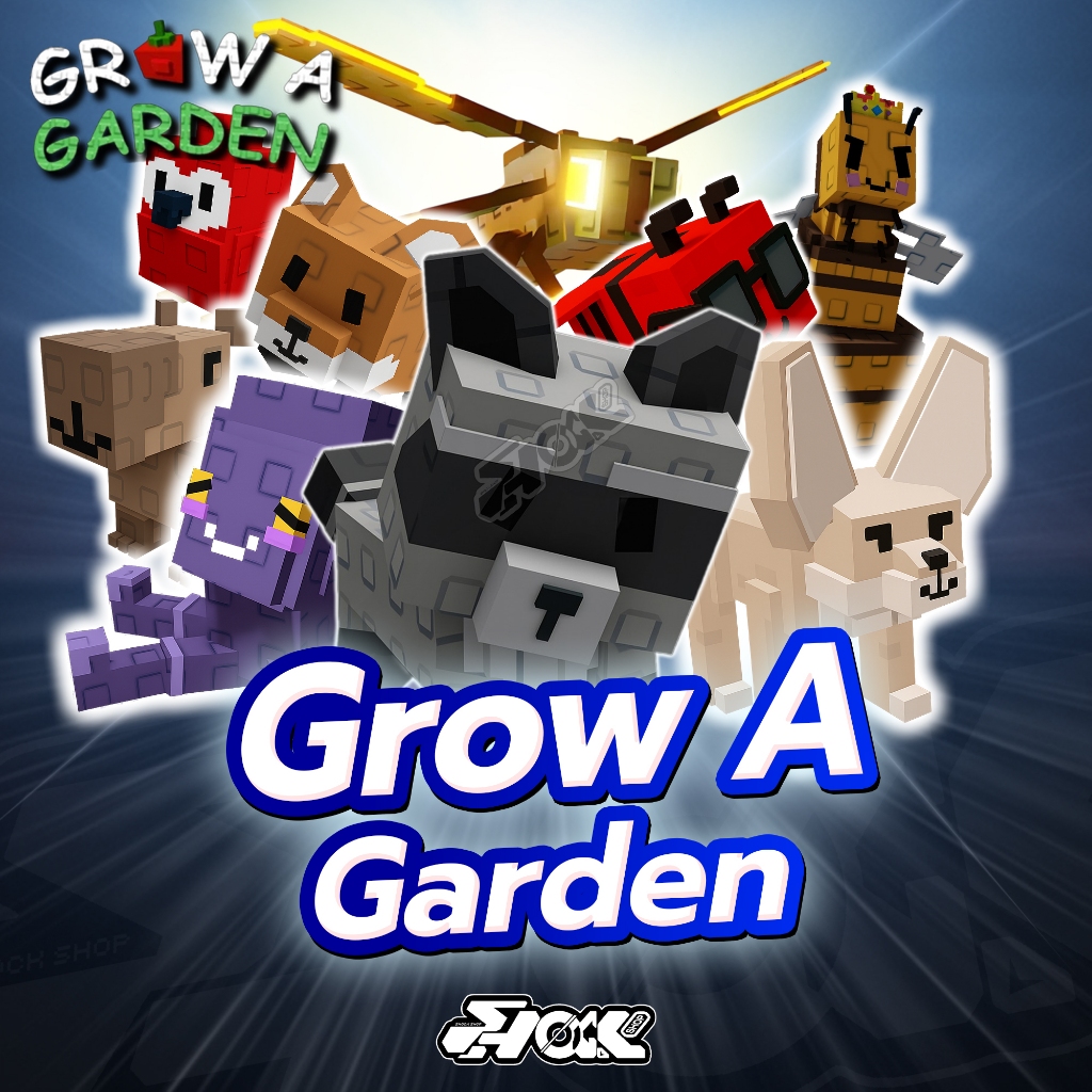 การ์ดเกม ไก่สัตว์เลี้ยง/รวมของต่างๆ แมพ Grow a Garden การ์ดสวยภาพคมชัด V2