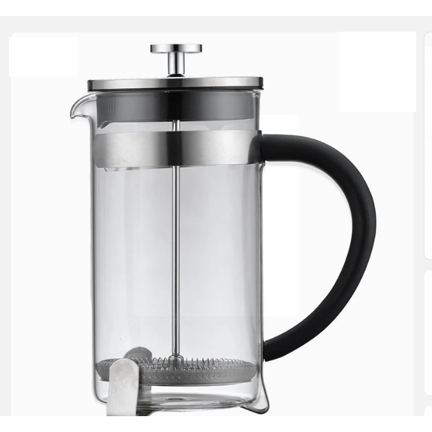 เบสิโค เครื่องชงกาแฟ เฟรนช์เพรส รุ่น FY360-600 600 มล. สีเงิน