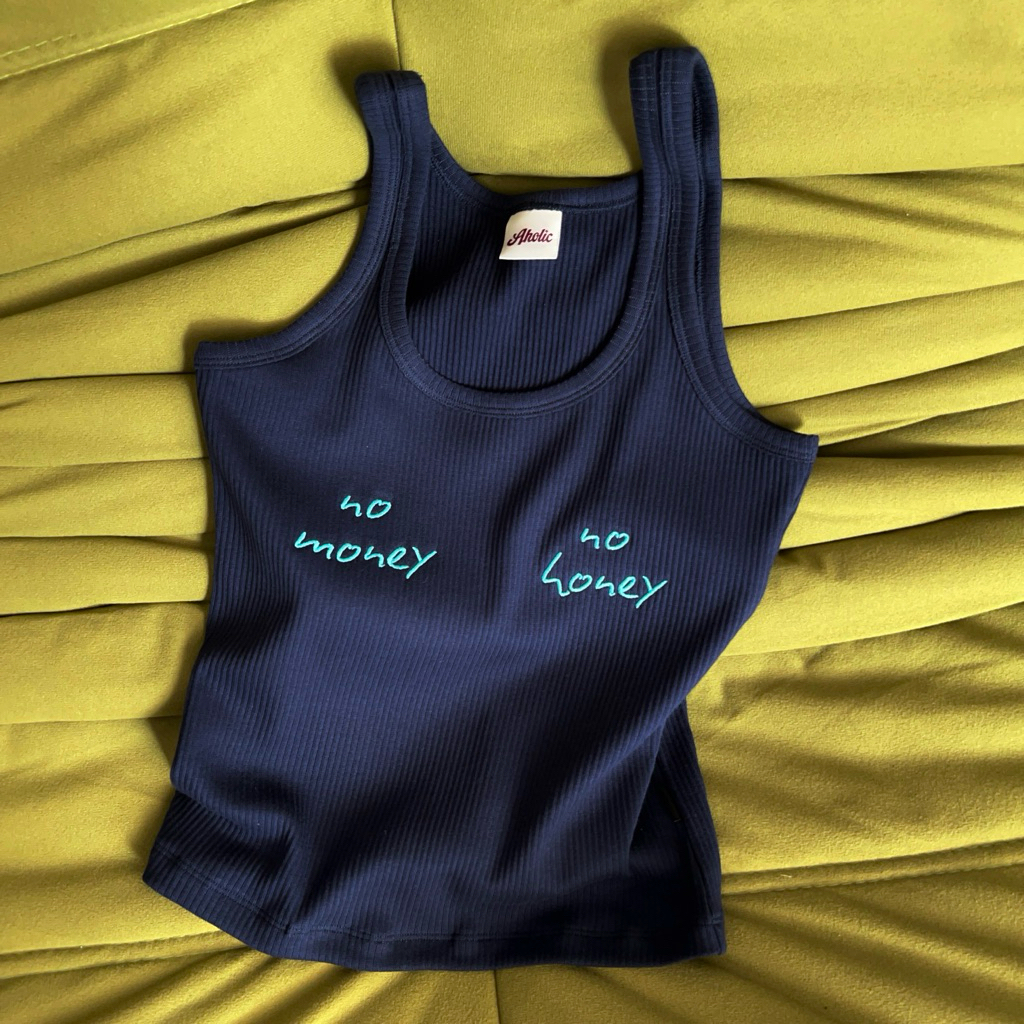 AHOLICBKK | TANK TOP - เสื้อกล้ามงานปัก
