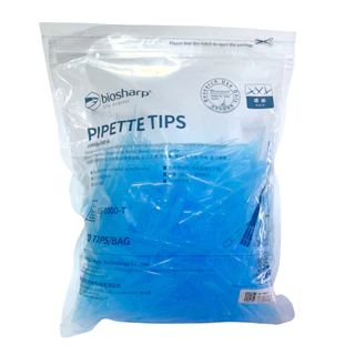 ปิเปตทิป 1000 ul Blue | Pipette Tip (500 pcs/bag) ยี่ห้อ Biosharp