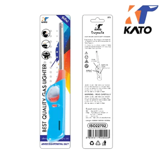 KATO กาโต้ รุ่น 073 ที่จุดอเนกประสงค์ เติมแก๊สได้ ที่จุดไฟ เตาแก๊ส ใช้งานสะดวก (1 ชิ้น)