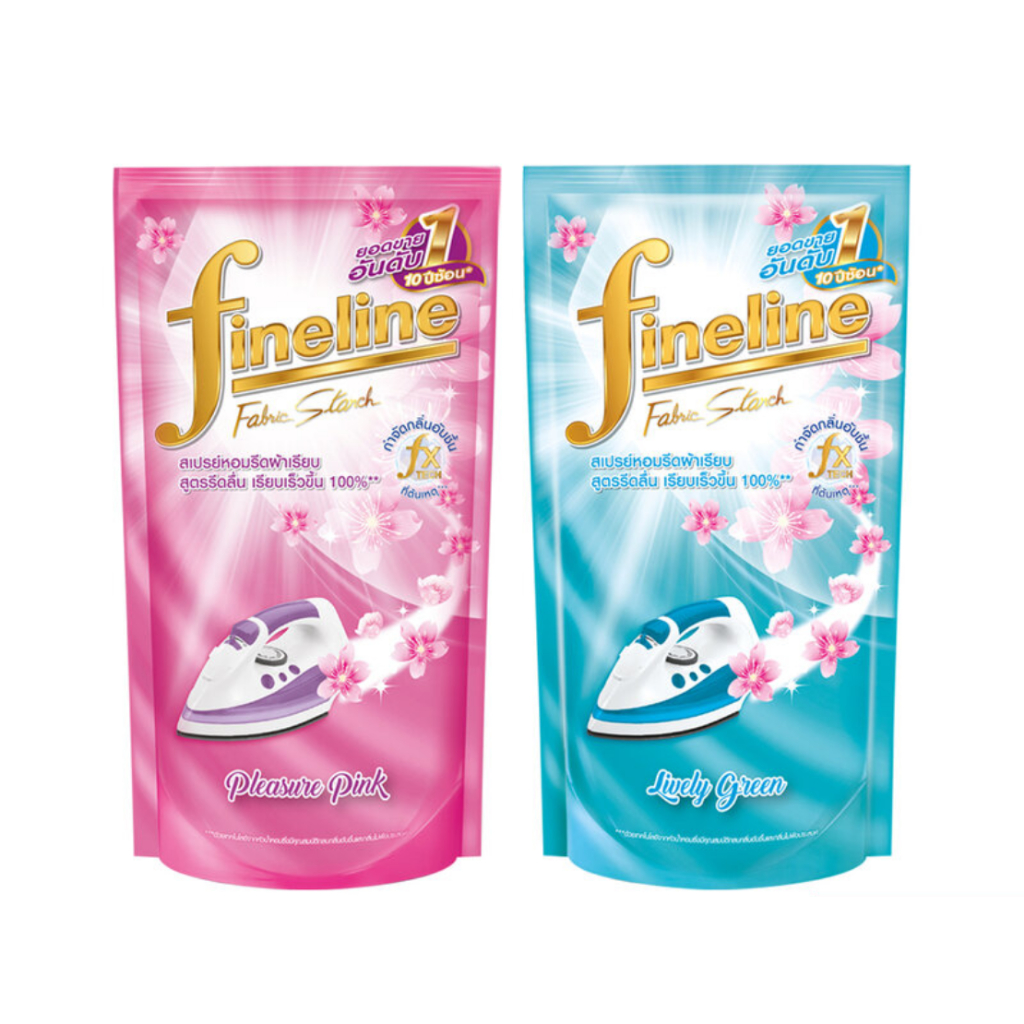 Fineline น้ำยารีดผ้า ไฟน์ไลน์ สเปรย์หอมรีดผ้าเรียบ ขนาด 450 / 500 ml.