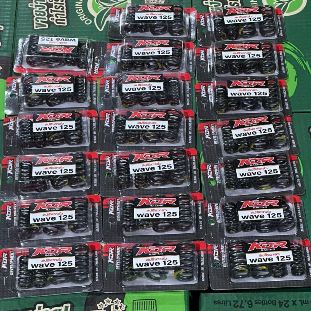 สปิงวาล์วแต่ง 2วาล์ว W125 KDR ลูก54-63 รับรอบ12,000รอบ
