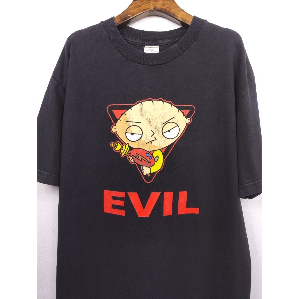 เสื้อยืด มือสอง ลายการ์ตูน Family Guy อก 42 ยาว 29 #220