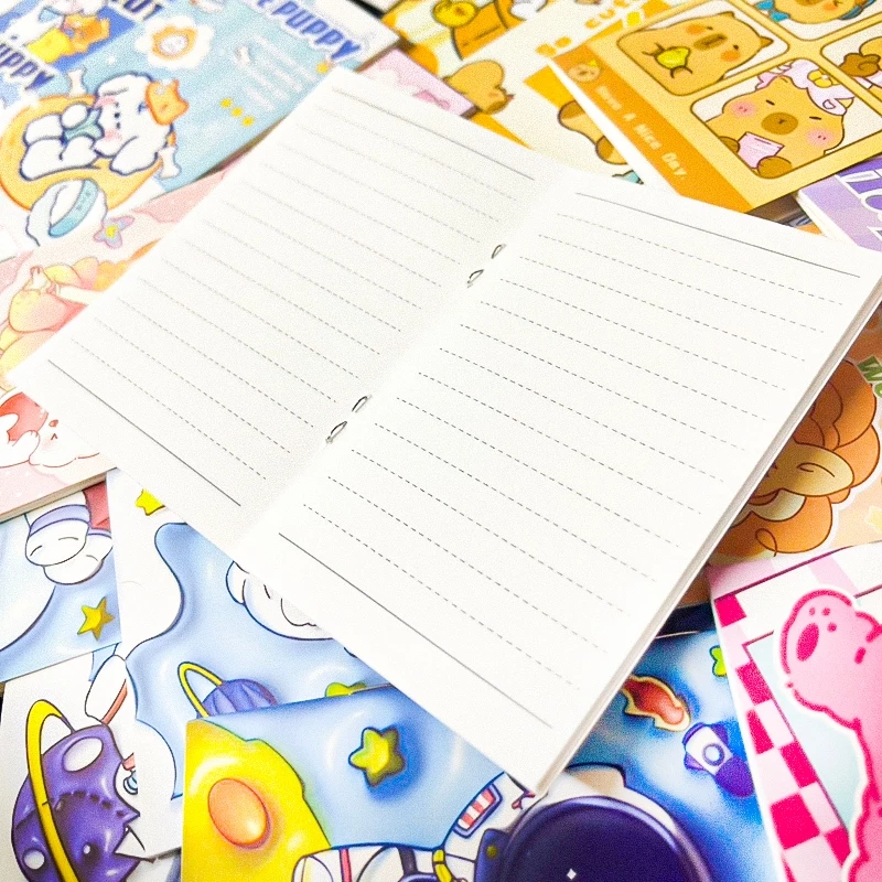 🔥ราคาส่ง🔥รวมสมุดโน๊ตลายการ์ตูนน่ารัก ยอดฮิต(เลือกลาย)✔️พร้อมส่ง สมุดพกพาเล่มเล็ก สมุดจดบันทึกโน๊ตA5 thumbnail 5