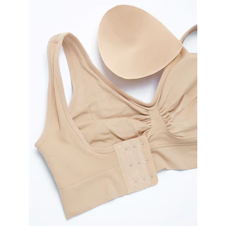 [Online Exclusive] Sabina (Set 2 ชิ้น) Smart Stretch เสื้อชั้นในไร้โครง รหัส SBXA890 สีเนื้อเข้ม
