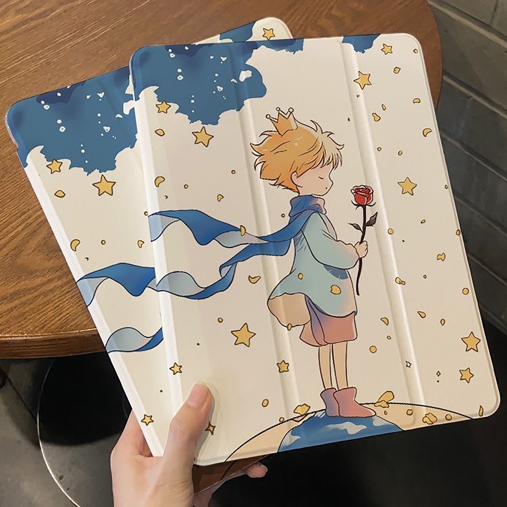 ✨ส่ง24ชม✨เคส iPad Gen11 Air7 Air6 MINI7 ที่ใส่ปากกา เจ้าชายน้อย เคสไอแพด Gen10 Air8 Gen12 Pro11 2024