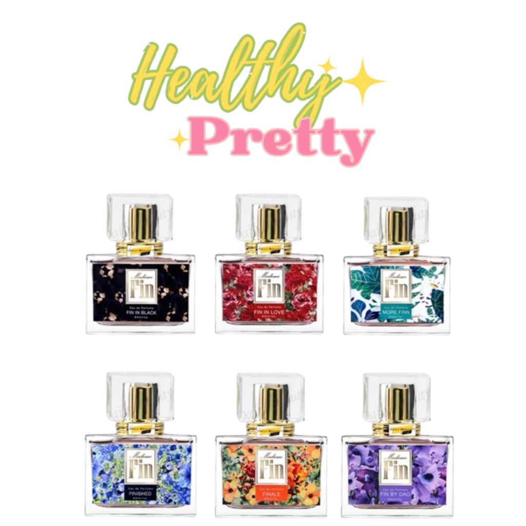[ 2แพ็คเกจ] MADAME FIN น้ำหอม มาดามฟิน รุ่นคลาสสิก สเปรย์น้ำหอม 6 สูตร [30 ml]