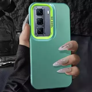 เคส IMD ขอบนิ่ม สีเงา สําหรับiNfinix Hot60Pro Plus Hot50 Hot50Pro Plus Smart10 Pop10