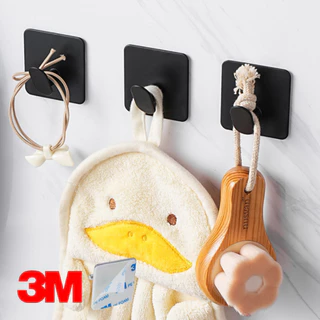 [ส่งในไทย] ตะขอติดผนัง สแตนเลส ไม่ต้องเจาะผนัง เทปกาว 3 M ตะขอแขวนติดผนัง ที่แขวนติดผนัง ตะขอแขวนของ