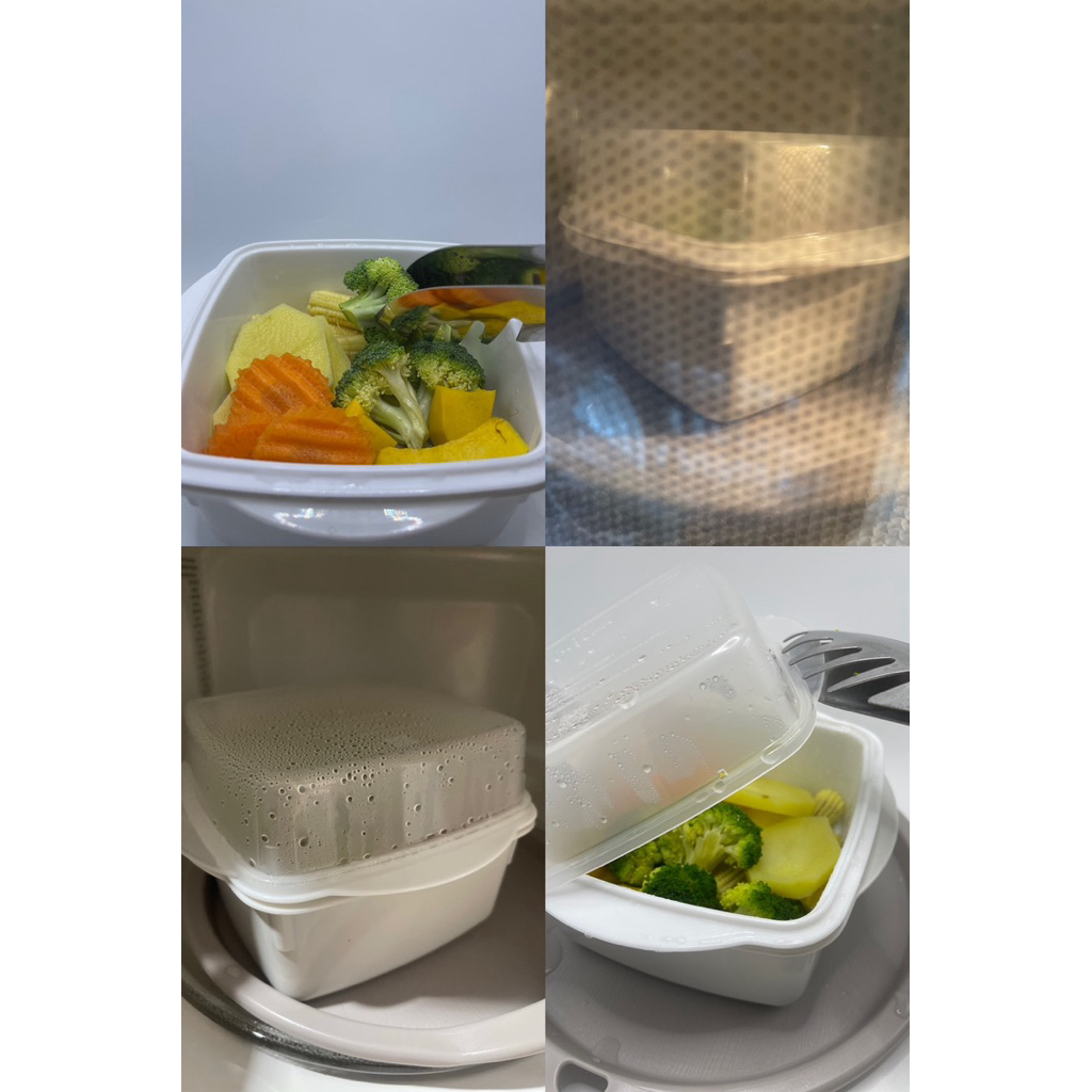 กล่องสำหรับไมโคเวฟ เพื่อการนึ่งอาหาร ทำให้ปรุงอาหารแบบนึ่ง ง่ายขึ้น - รูปที่ 5