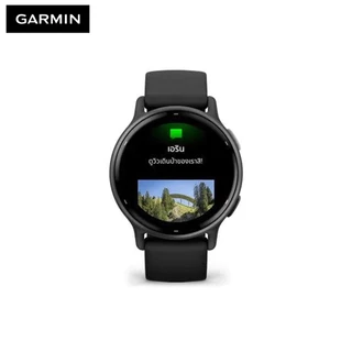 Garmin Vivoactive 5 Music, Black/Slate 010-02862-50 Smart Watch รับประกันศูนย์ไทย 2 ปี By Aquapro