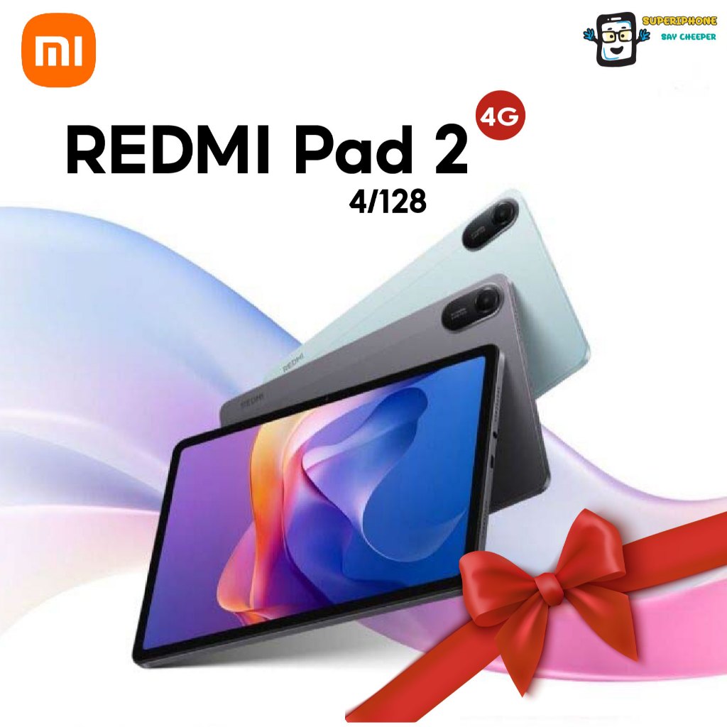 Redmi Pad 2 (4/128GB)LTE 4G  (ใส่ซิมได้) จอใหญ่ 11นิ้ว l แบตอึดทน l Advanced  Helio G100-Ult(By Shop