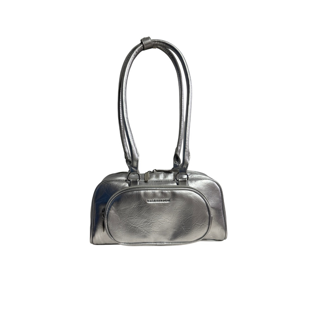 Caseharden Twinning Bag กระเป๋าทรงหมอน สีเงิน