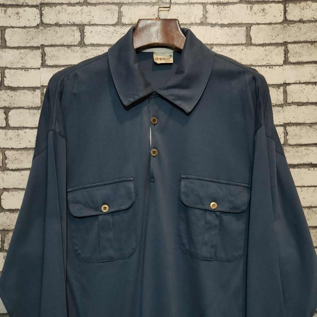 🔥เสื้อโปโลแขนยาว DAPPER Long Sleeve Polo Shirt