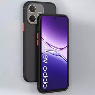 เคสขอบสีหลังด้าน สำหรับ Oppo A6Pro Reno14 Pro Reno14F A5I A5 A5x A5pro A3 A3X A79 Reno11F เคสกันกระแทก