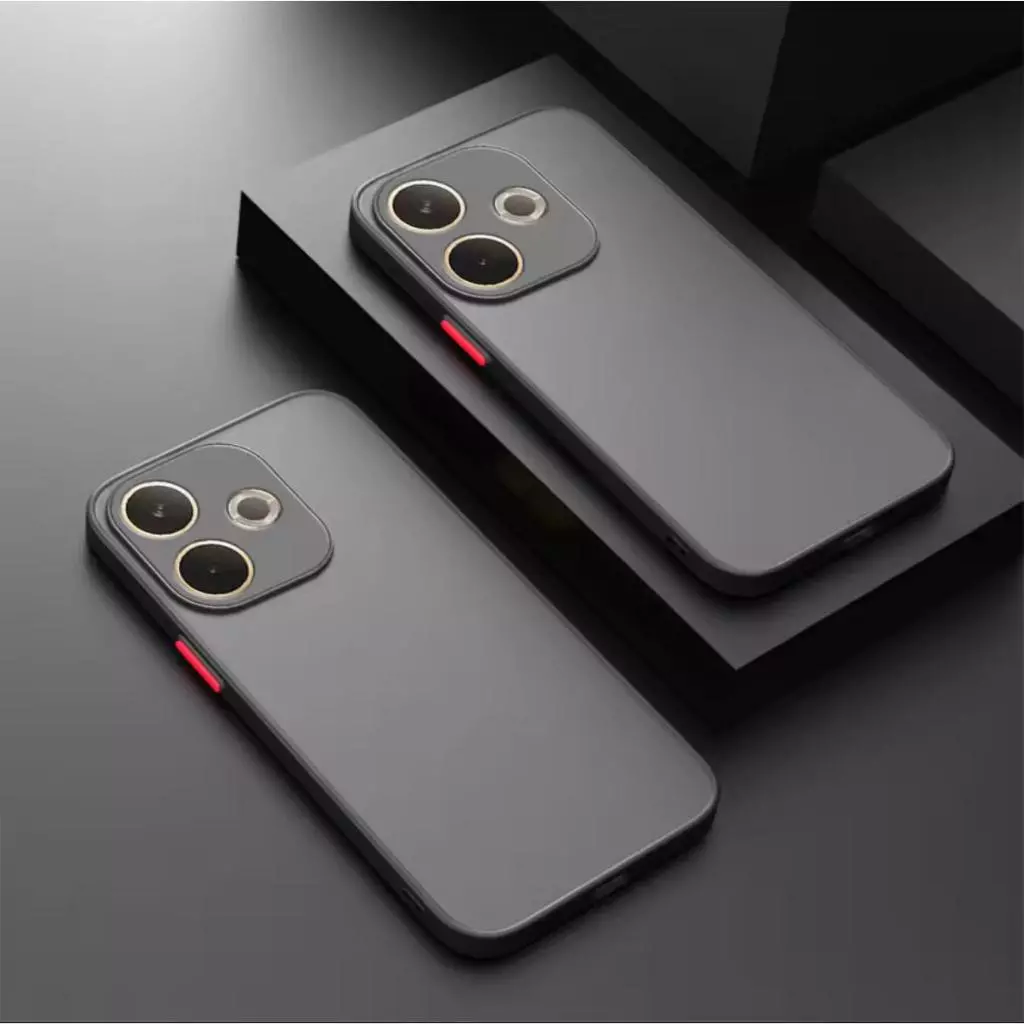 เคสขอบสีหลังด้าน สำหรับ Oppo A6Pro Reno14 Pro Reno14F A5I A5 A5x A5pro A3 A3X A79 Reno11F เคสกันกระแทก