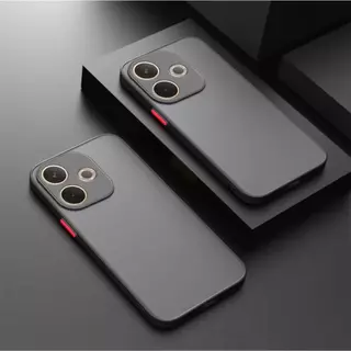 เคสขอบสีหลังด้าน สำหรับ Oppo A6Pro Reno14 Pro Reno14F A5I A5 A5x A5pro A3 A3X A79 Reno11F เคสกันกระแทก