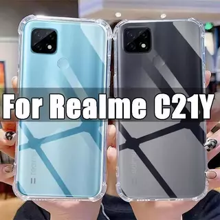 🔥เคสใส🔥ใช้สำหรับ Oppo Realme C35 C30 C30S C33 Realme C11 C12 C15 C17 Realme C20 C21 C25 C21Yพร้อมส่ง กันกระแท For ออปโป้