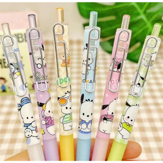 ปากกาจุ่ม 12 ด้าม หมึกน้ำเงิน มีหลายลายให้เลือก ปากาเจล ปากกาการ์ตูน พร้อมส่ง