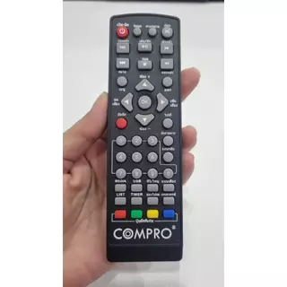 รีโมทกล่องดิจิตอลทีวี COMPRO (ของแท้ !) รับประกันตรงรุ่น ใช้งานง่าย