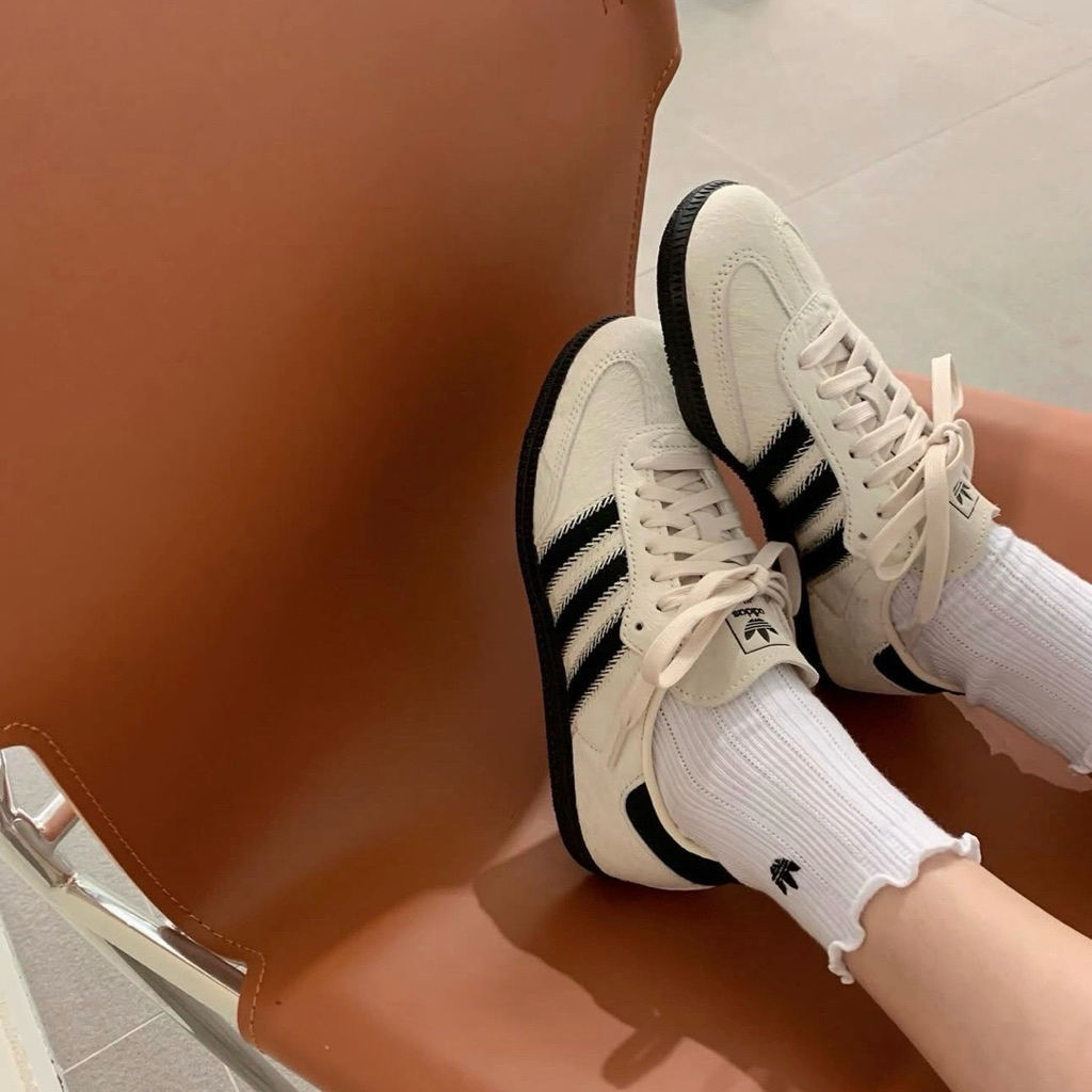 Adidas W Samba OG Wonder White Core Black แท้ 100%