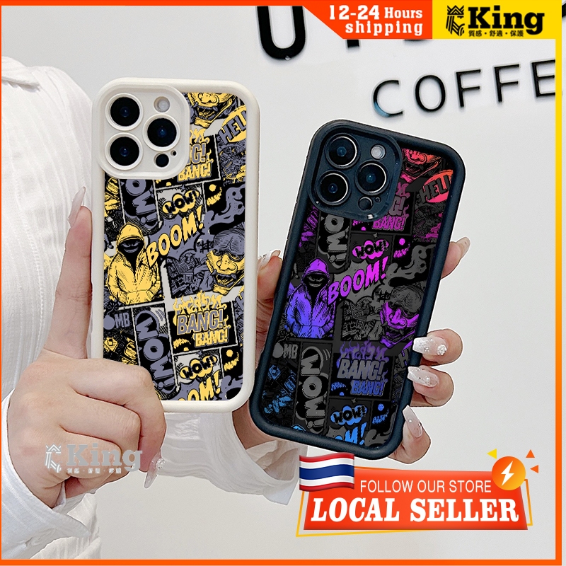 เคสโทรศัพท์ เคส  Vivo Y17/Y12/Y15/Y11/Y12i Y17s/Y28 Y20/Y20i/Y20s Y12S แฟชั่น BOOM การ์ตูน TPU ซิลิโคนเคสโทรศัพท์