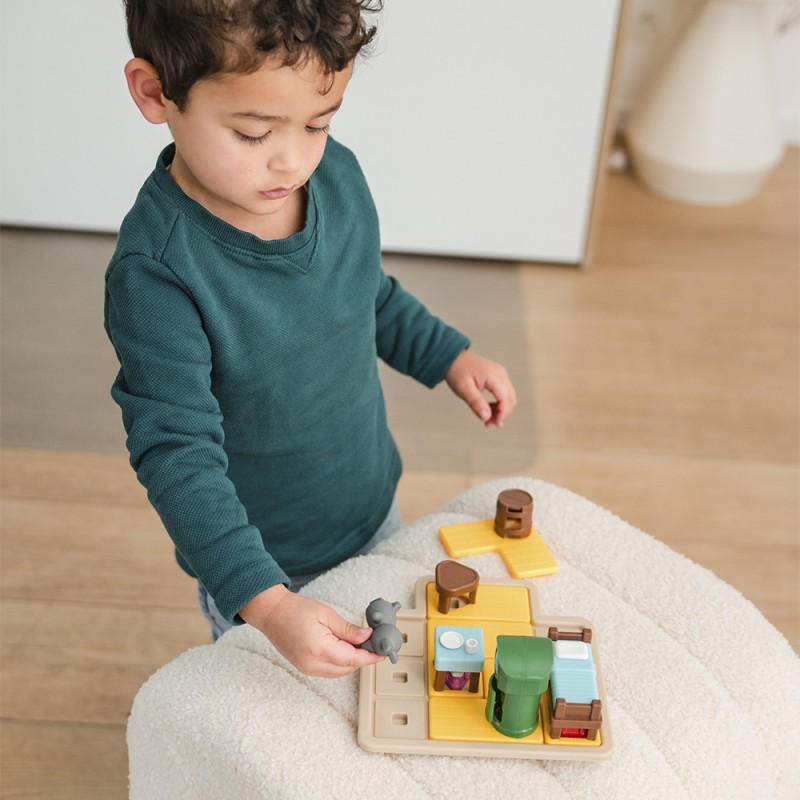 SMART GAMES, The Wolf & The Seven Goats ของเล่นฝึกสมอง เสริมเชาว์ สำหรับเด็ก 3 ปี+  ลิขสิทธิ์แท้ - รูปที่ 7